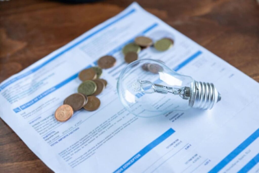 crédito na conta de luz