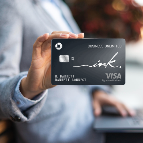 Ink Business Unlimited from Chase Bank: Cashback and No Annual Fee!